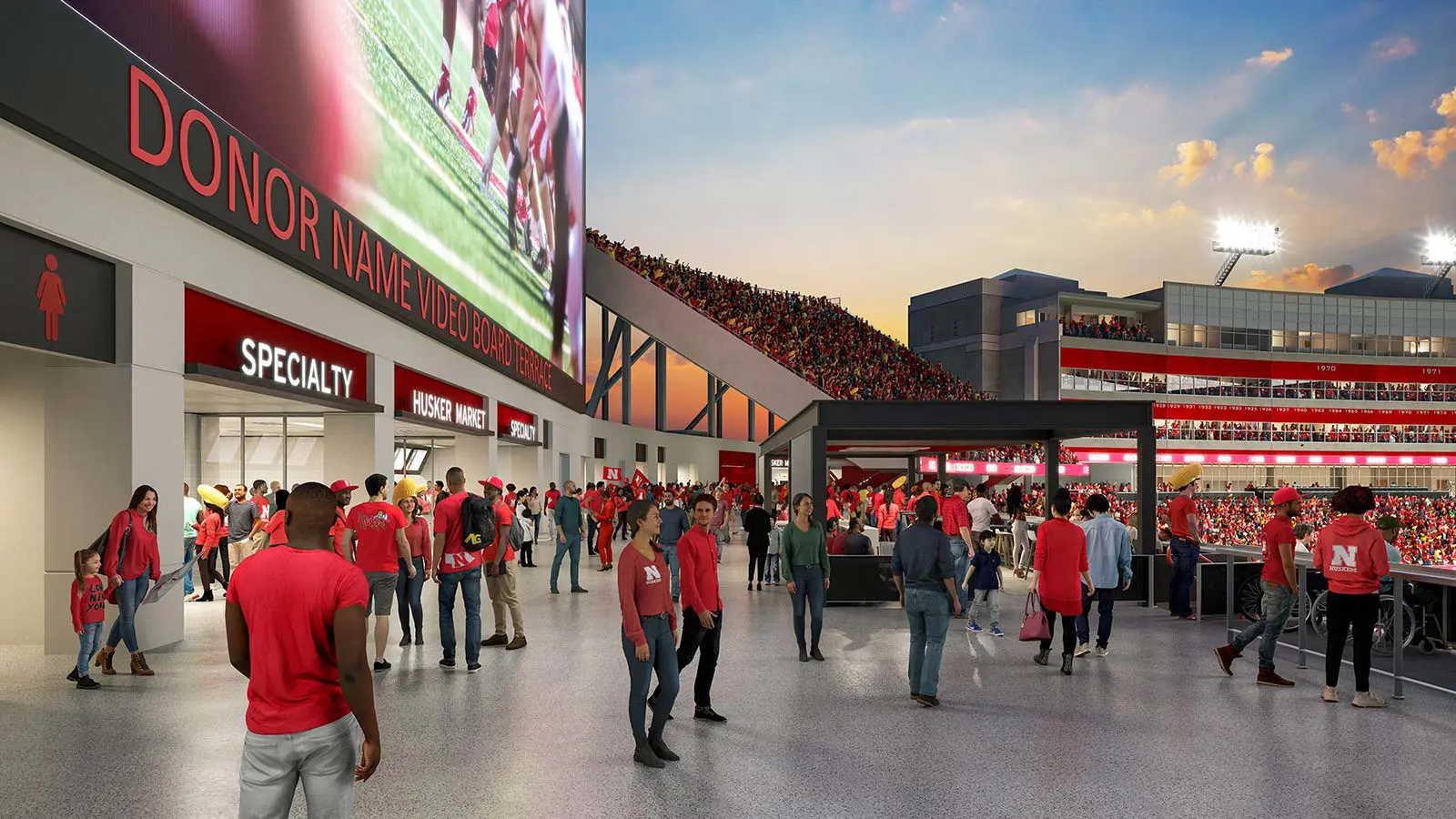 Rendering of the new South Concourse