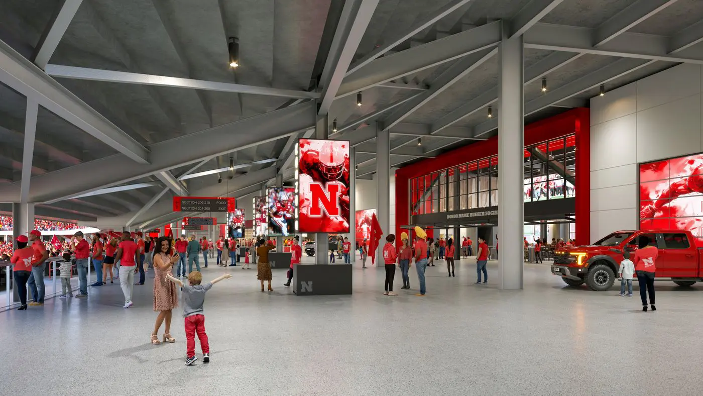 Rendering of the West Concourse